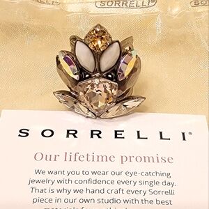 Sorrelli Crystal Cocktail Ring